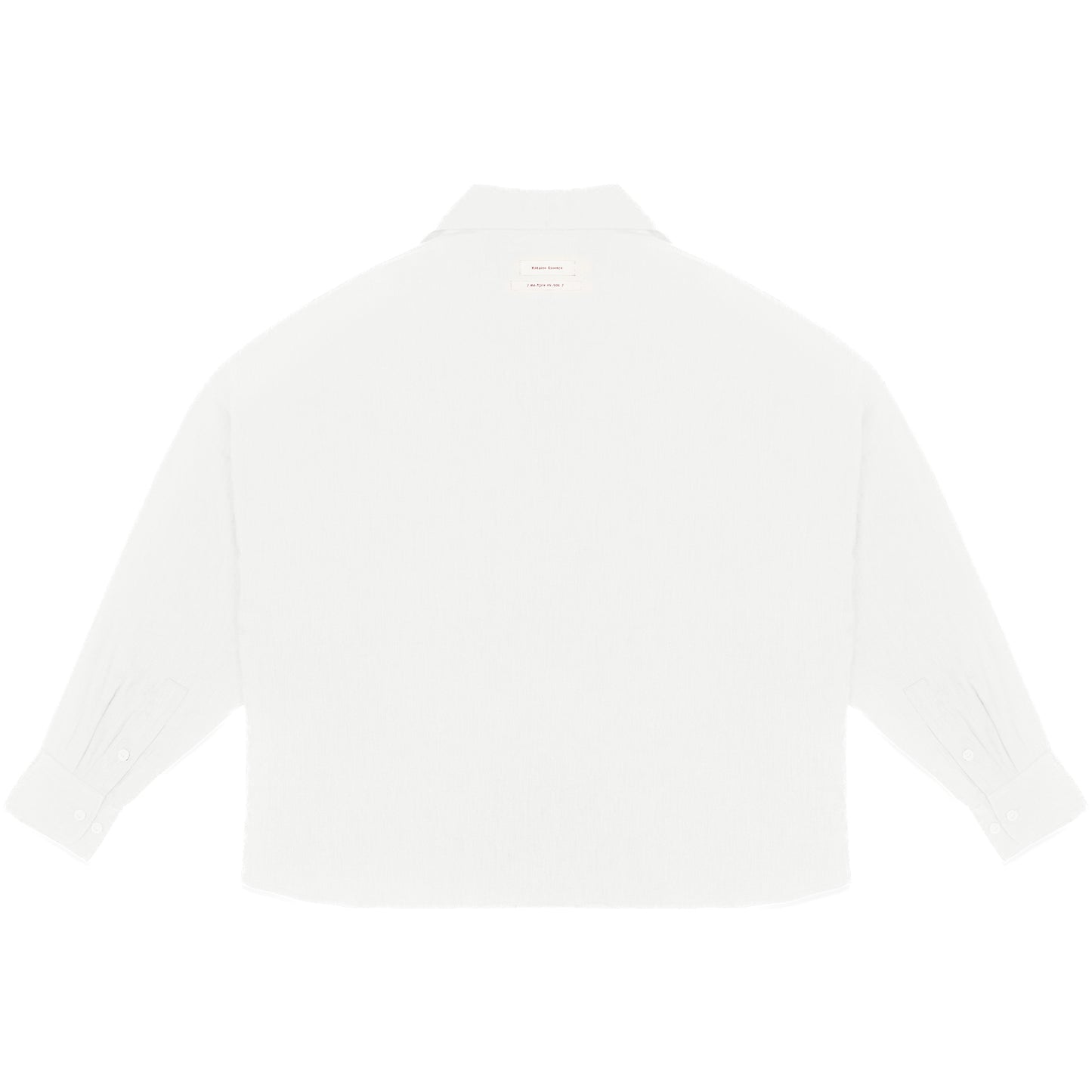 ENZO NERO WHITE LINEN SHIRT