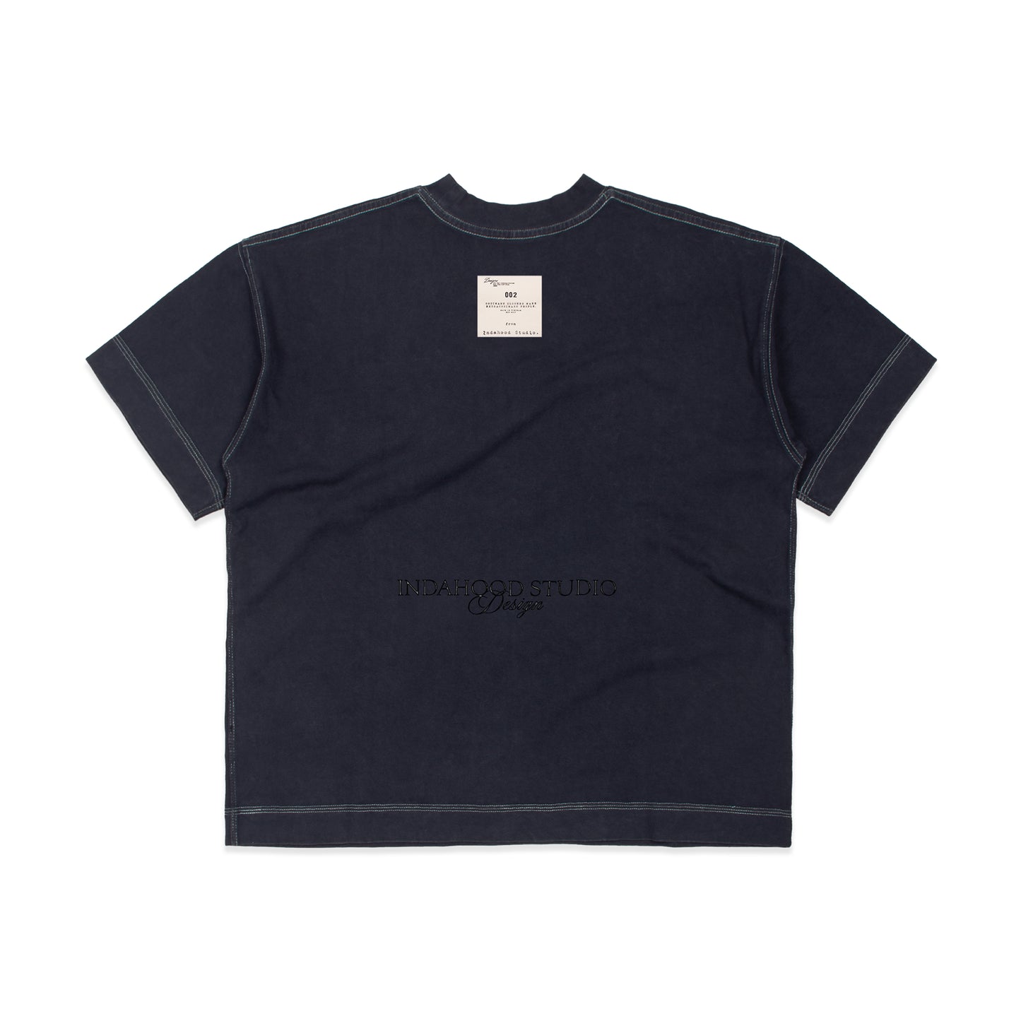 INDAHOOD SIGNATURE MARBLE WASHED TEE