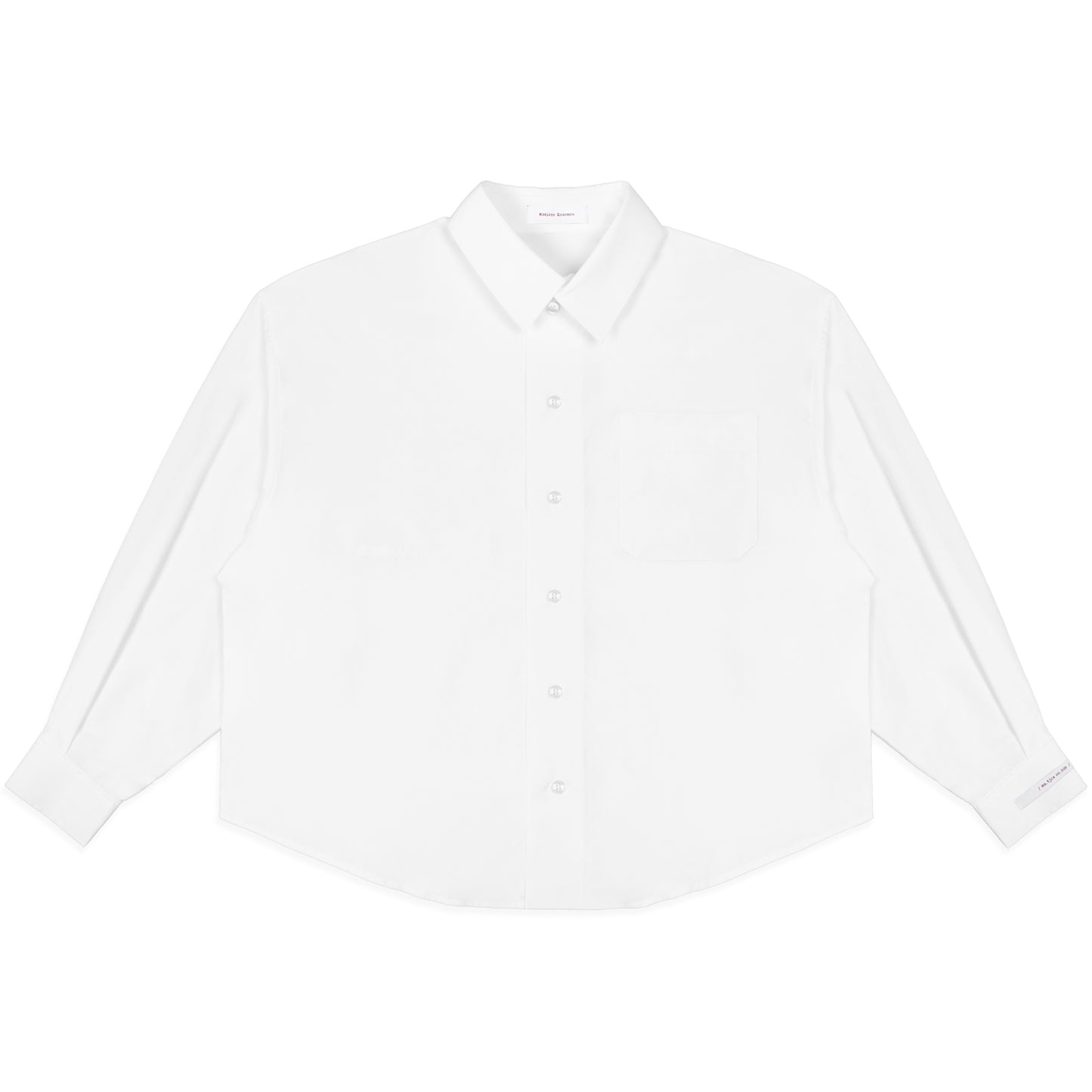 POPLIN COTTON 12 WHITE SHIRT