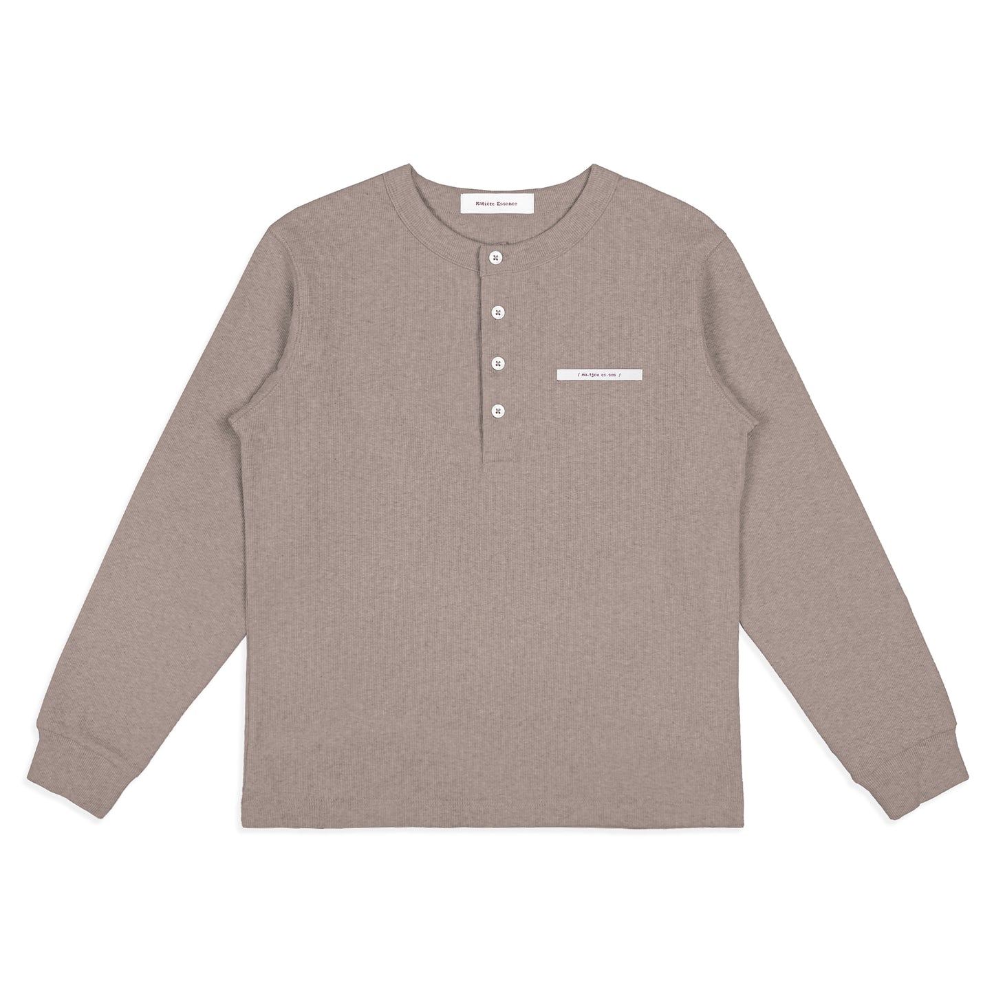 RIBBINORI SMOKY ARABICA LONG-SLEEVED