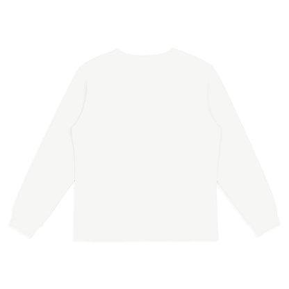 RIBBINORI MILKY WHITE LONG-SLEEVED