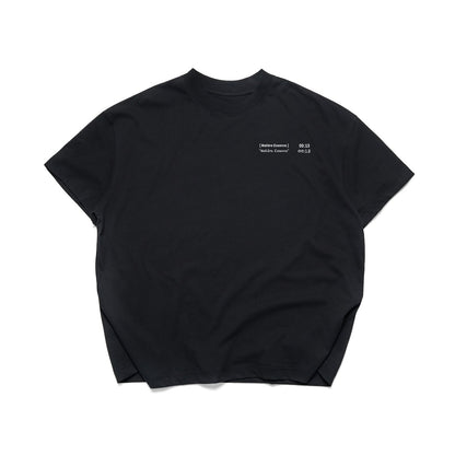 0013 MATIERE BLACK TEE