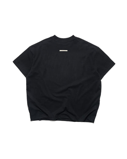 0013 MATIERE BLACK TEE