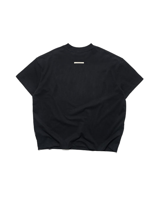 0013 MATIERE BLACK TEE