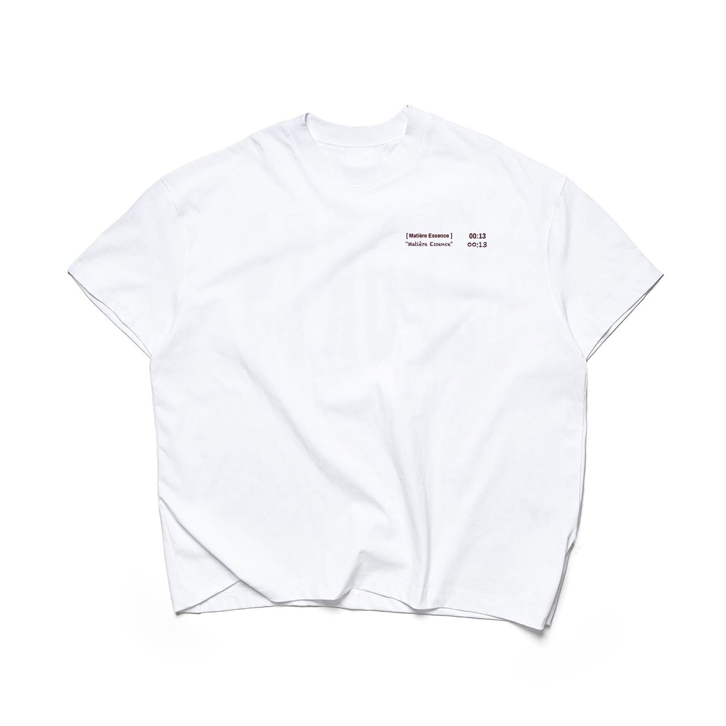 0013 MATIERE WHITE TEE