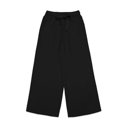 BONJOUR MADAME LINEN BLACK PANTS