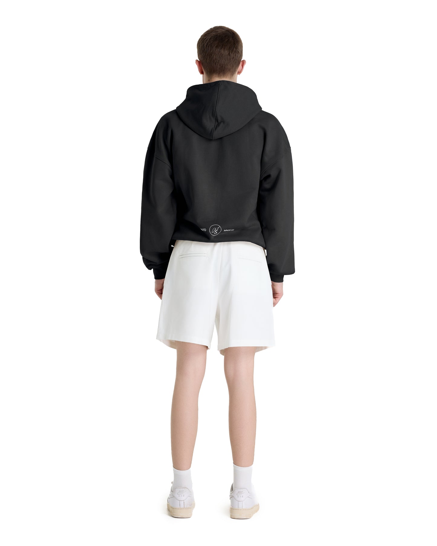 DOCUMENT COVER MIDNIGHT BLACK HOODIE