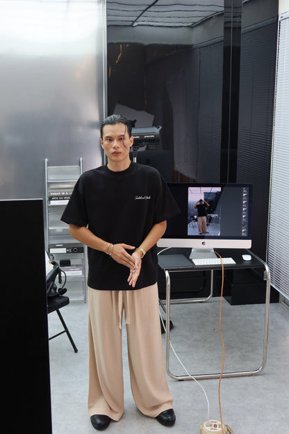 BONJOUR MADAME LINEN TAN PANTS