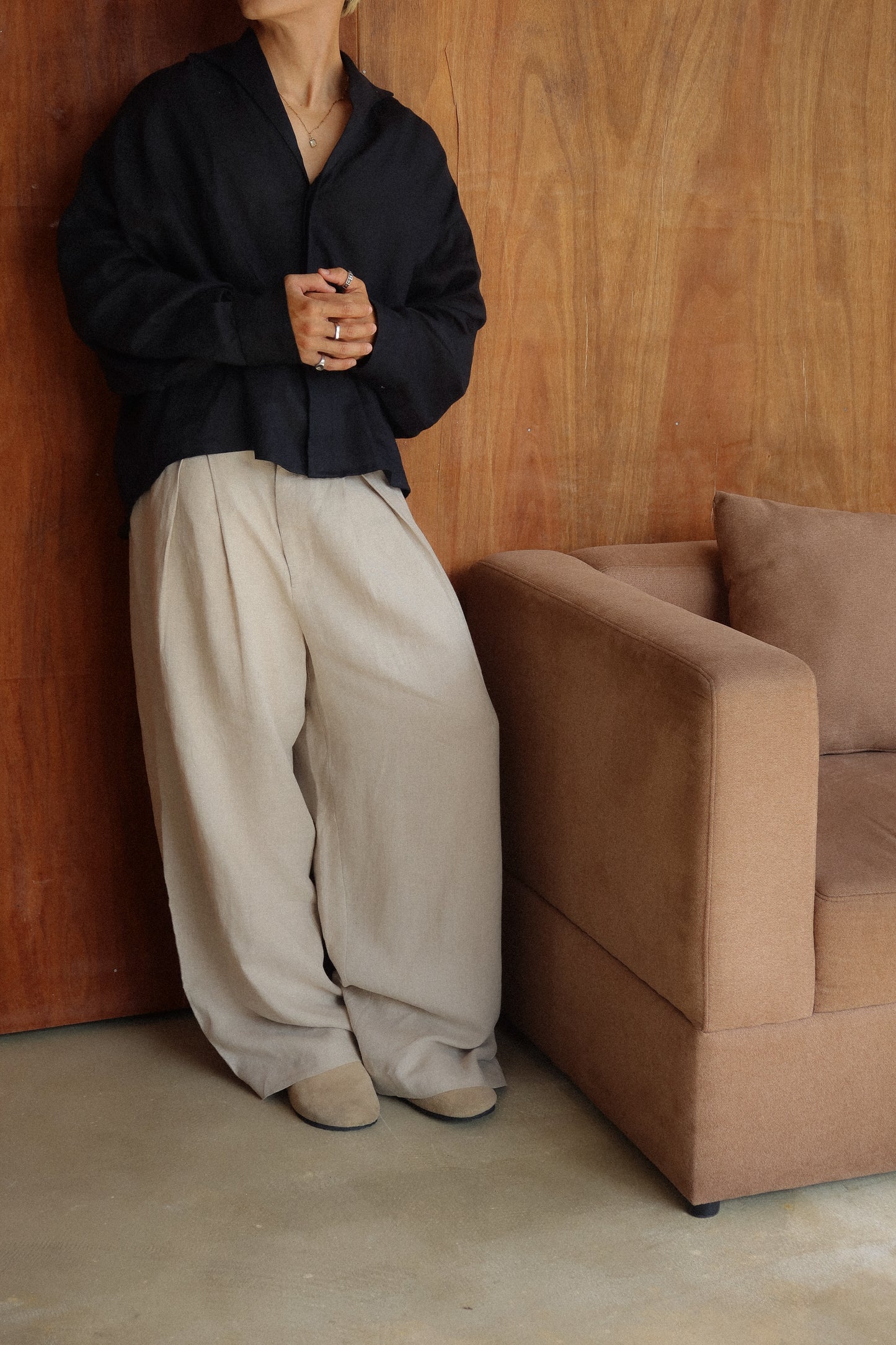 MASSIMO NOTTE LINEN SHIRT