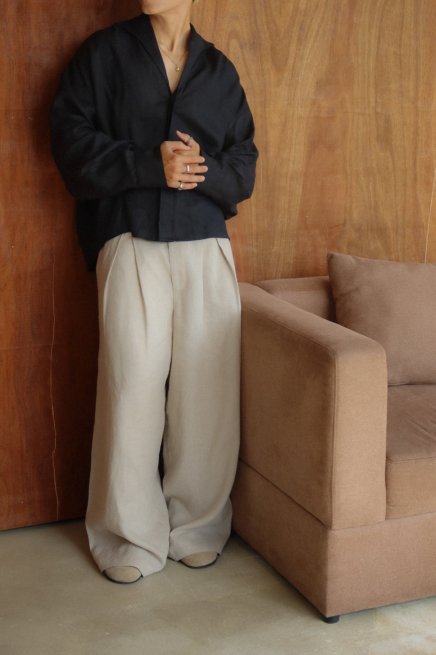 MASSIMO NOTTE LINEN SHIRT