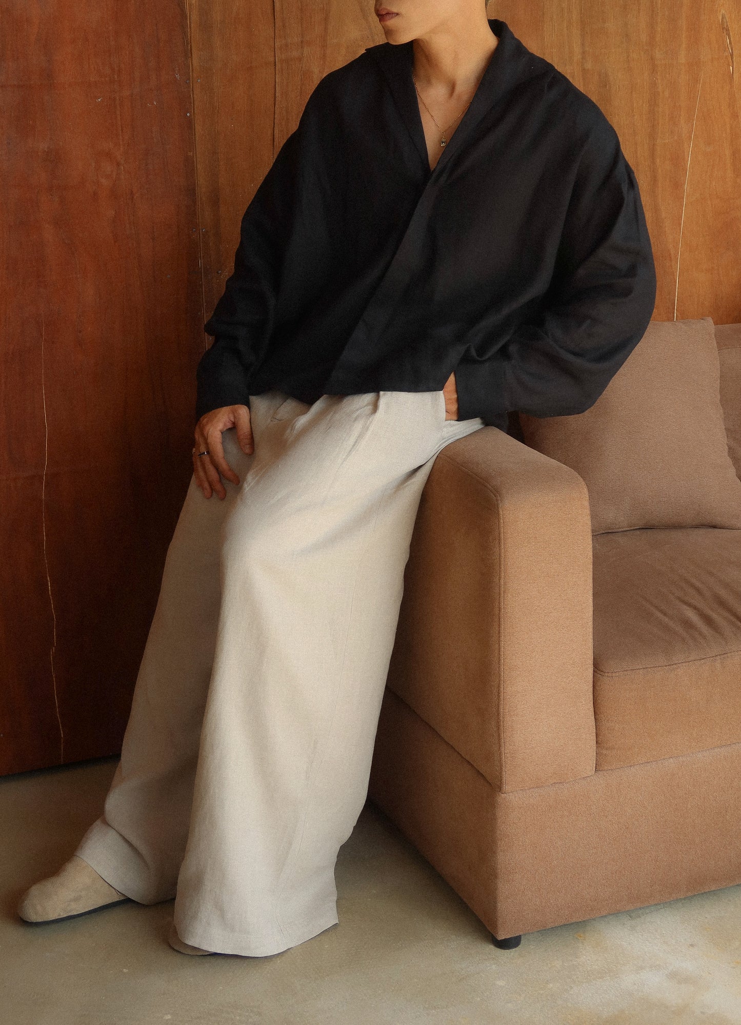 MASSIMO NOTTE LINEN SHIRT