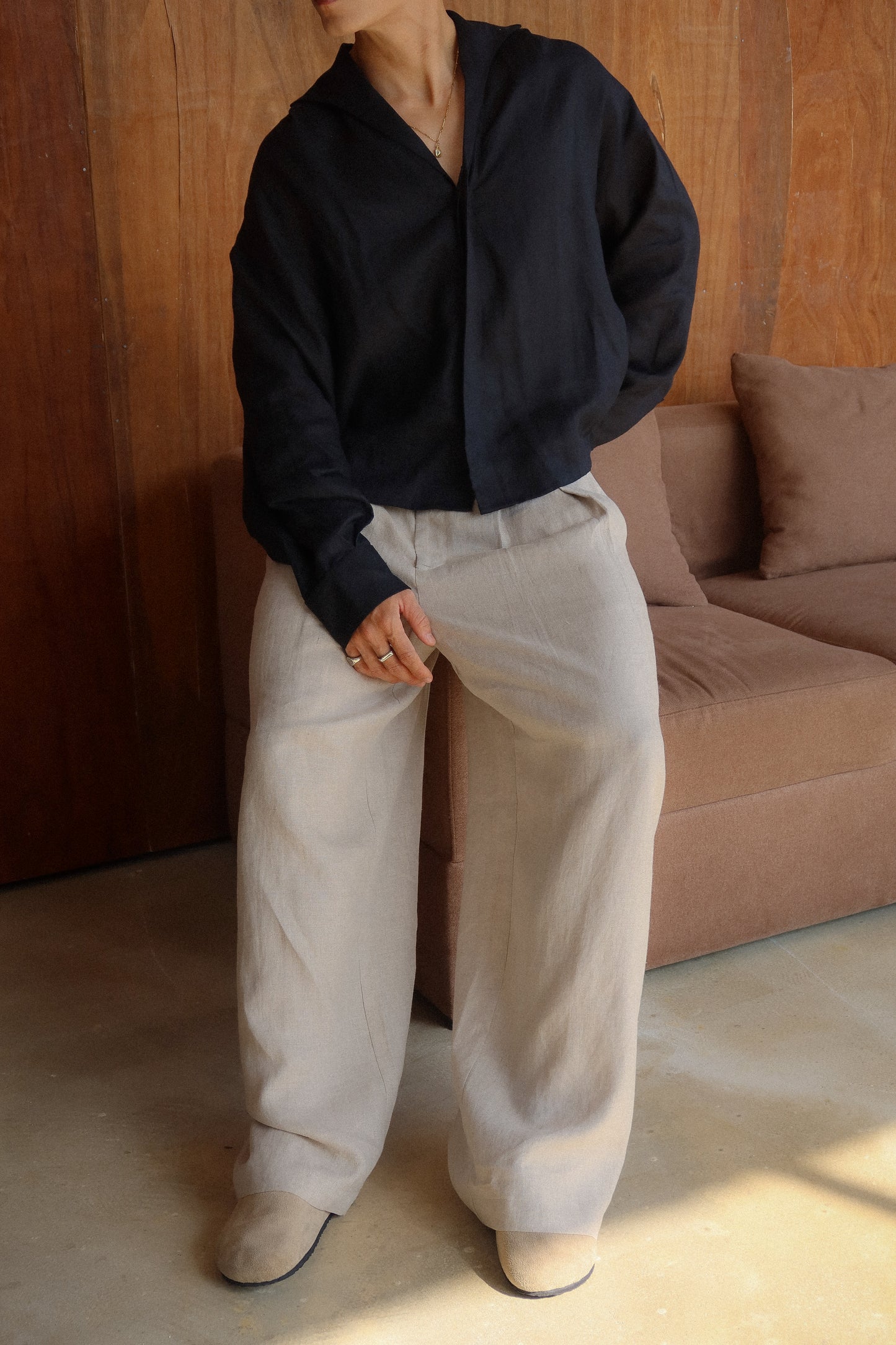 MASSIMO NOTTE LINEN SHIRT