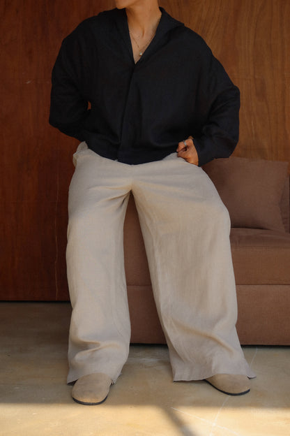 MASSIMO NOTTE LINEN SHIRT