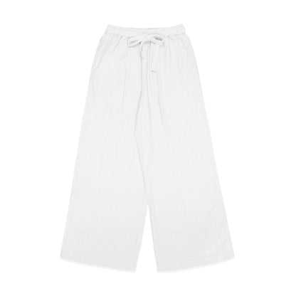 BONJOUR MADAME LINEN WHITE PANTS