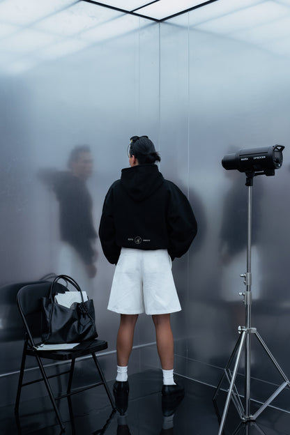 DOCUMENT COVER MIDNIGHT BLACK HOODIE