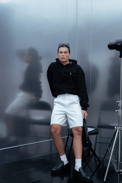 DOCUMENT COVER MIDNIGHT BLACK HOODIE