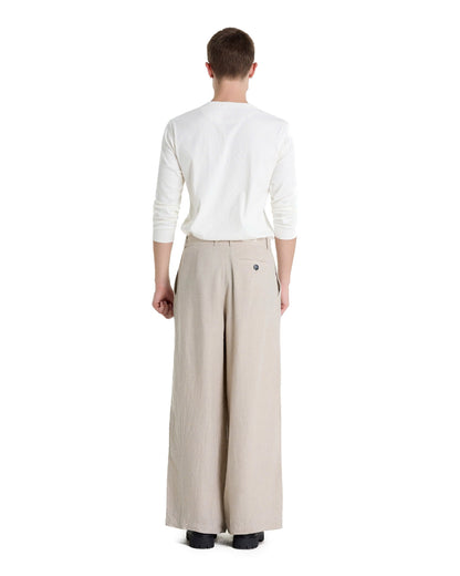 RIBBINORI MILKY WHITE LONG-SLEEVED